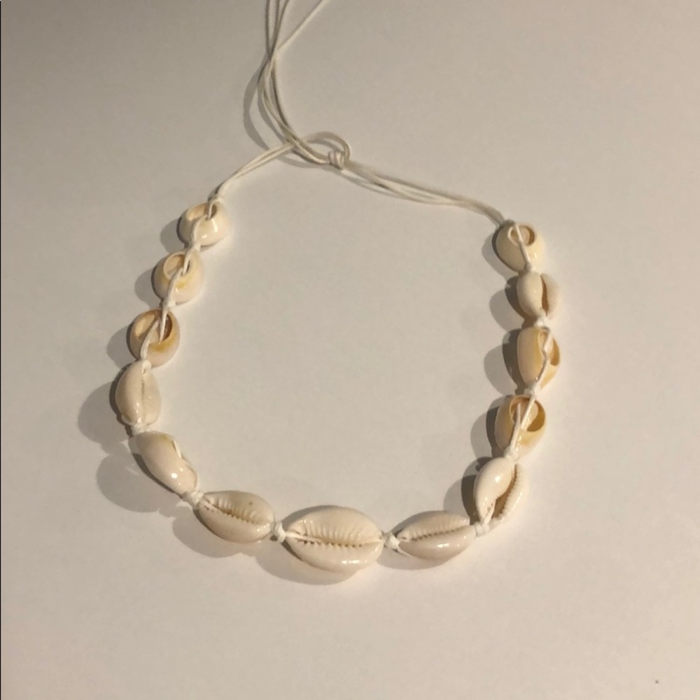 white puka shell necklace